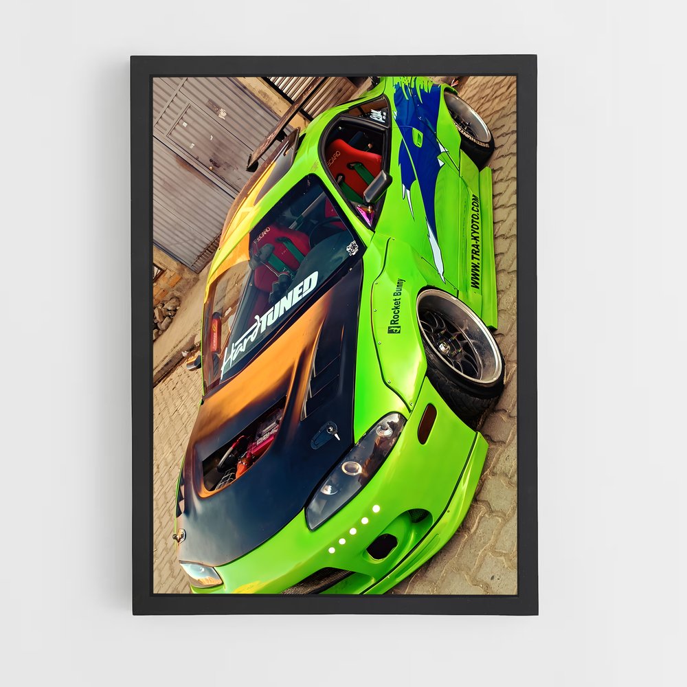 Poster Eclipse spyder captivant – affiche Mitsubishi (vue 2)